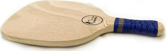 "to agori" Energy Beach Racket Beige 420gr With Straight Blue Handle