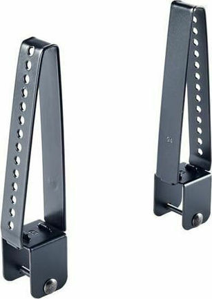 Auto Gs Στοπ Σχάρας Αυτοκινήτου Stop Cruz 941-012 18cm για Μπάρες 35x35 4τμχ 4τμχ