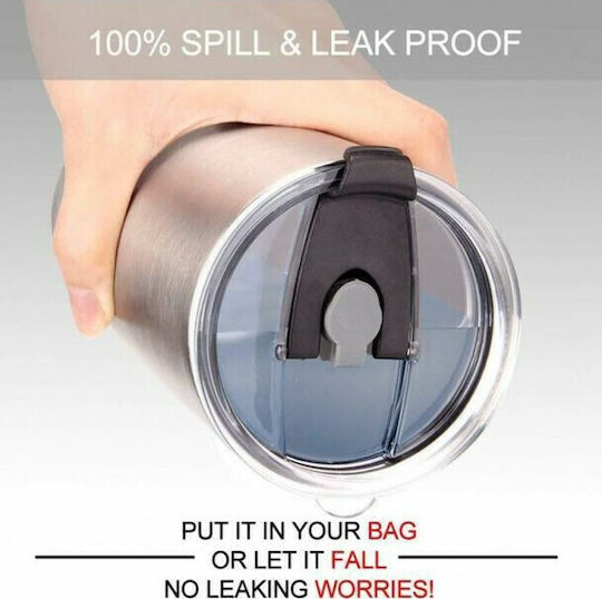 Healthy Human Spare Lid for Thermos 355ml made of Plastic Transparent