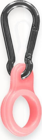 Chilly's Carabiner Γάντζος για Θερμός από Αλουμίνιο Ροζ