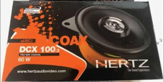Hertz Car Speaker Set DCX 100.3 4" with 30W RMS (2 Way)