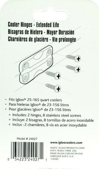 Igloo Fridge Spare Part made of Plastic Black
