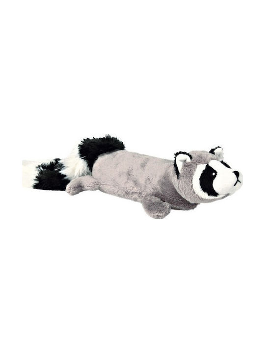 Trixie Racoon Dog Toy Cuddly Small with Sound Gray 46cm