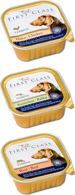 First Class Wet Dog Food Tray with Chicken 1 x 300gr