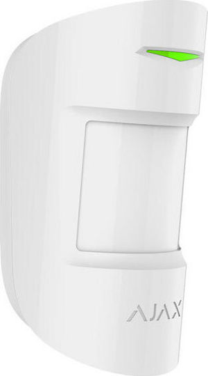 Ajax Systems StarterKit Plus Wireless Alarm System with Motion Detector , Door Sensor , Remote and Hub (Wi-Fi / GSM) White