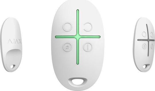 Ajax Systems StarterKit Plus Wireless Alarm System with Motion Detector , Door Sensor , Remote and Hub (Wi-Fi / GSM) White