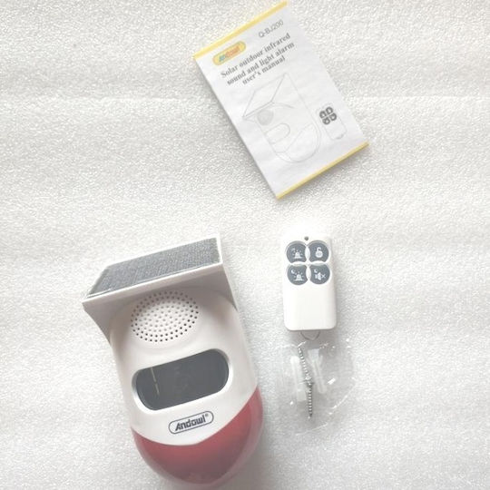 Andowl Autonomous Wireless Alarm System with Motion Detector