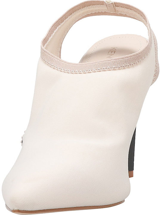 Pointed Toe Stiletto Beige High Heels Olly