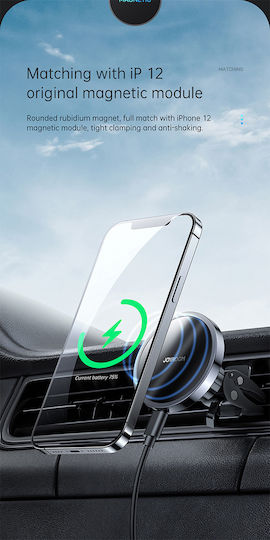 Joyroom JR-ZS240 Car Mobile Mount with Magnet MagSafe Black