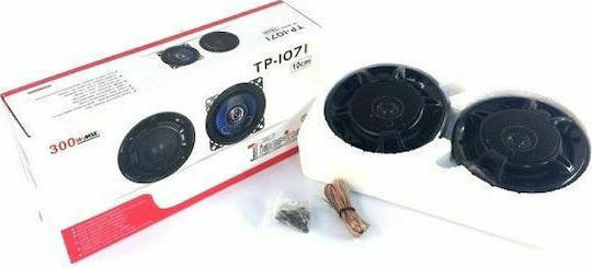 Tiaoping TP-1071 Σετ Ηχεία Αυτοκινήτου 4" (2 Δρόμων)