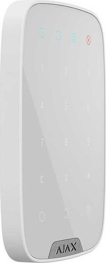 Ajax Systems KeyPad Wireless Security Access-Control Keypad Touch White 38249.12.WH1