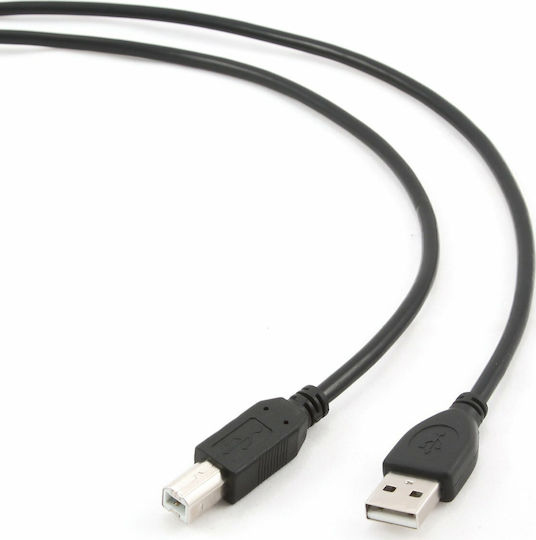 Cablexpert USB 2.0 Cablu USB-A - USB-B Negru 1m CCP-USB2-AMBM-1M