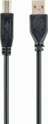 Cablexpert USB 2.0 Cablu USB-A - USB-B Negru 1.8m CCP-USB2-AMBM-6
