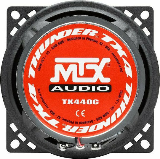 MTX Set Boxe Auto 4" cu 60W RMS (2 căi)