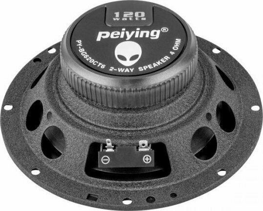 Peiying PY-BG620CT6 Σετ Ηχεία Αυτοκινήτου Διαιρούμενα 6.5" με 60W RMS (2 Δρόμων)