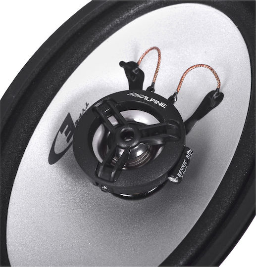 Alpine Σετ Ηχεία Αυτοκινήτου Ομοαξονικά 4x6" με 20W RMS (2 Δρόμων)