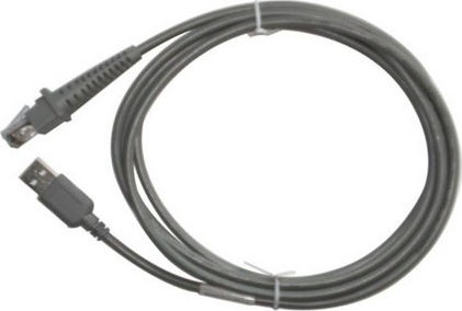 Datalogic USB 2.0 Cable USB-A male - RJ45 Γκρι 2m (90A052065)