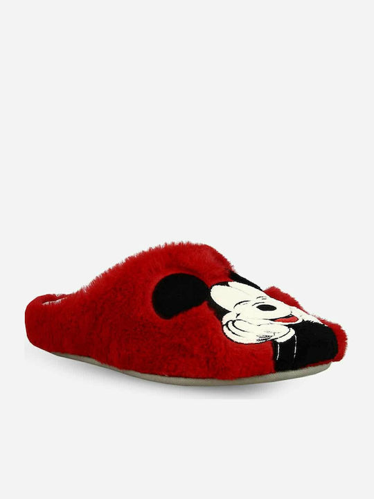 Mickey Minnie Disney Anatomisch Kinderhausschuhe Rote