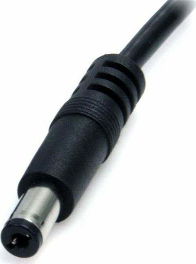 StarTech USB 2.0 Cable USB-A male - DC 5.5mm Μαύρο 2m (USB2TYPEM2M)