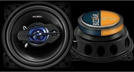 Bizzar AD-442 Σετ Ηχεία Αυτοκινήτου Ομοαξονικά 4" με 30W RMS (2 Δρόμων)