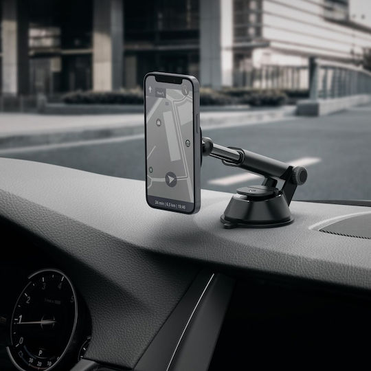Spigen ITS35 Βάση Κινητού Αυτοκινήτου με Μαγνήτη Μαύρη