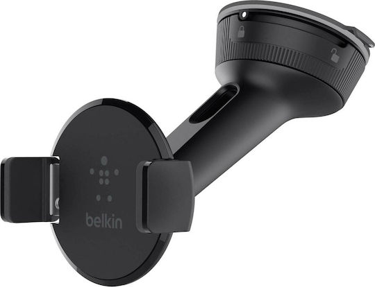 Belkin Βάση Κινητού Αυτοκινήτου Front Shield Car Universal Mount με Ρυθμιζόμενα Άγκιστρα