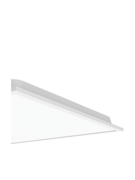 Elvhx Rectangular Recessed LED Panel 40W with Natural White Light 4000K 119.5x29.5cm