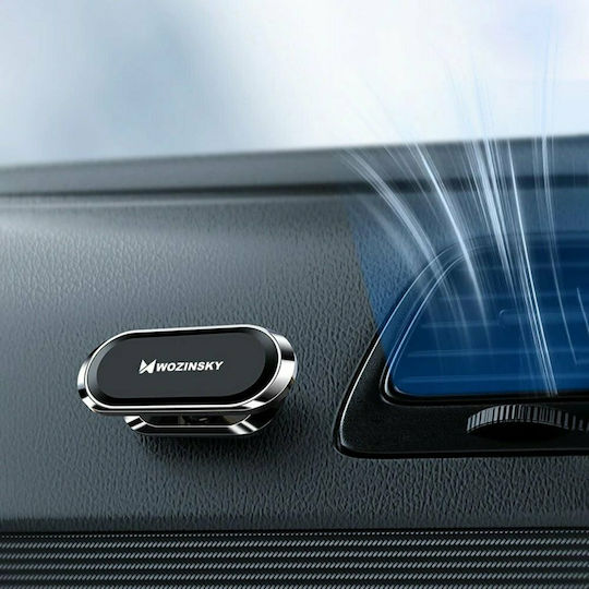 Wozinsky WMH-06 Car Mobile Mount with Magnet Silver