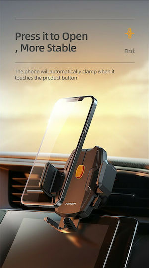 Joyroom Car Mobile Mount with Adjustable Hooks Black