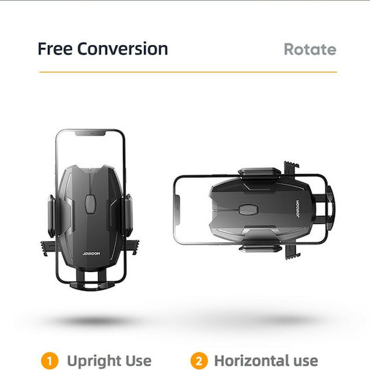 Joyroom Car Mobile Mount with Adjustable Hooks Black