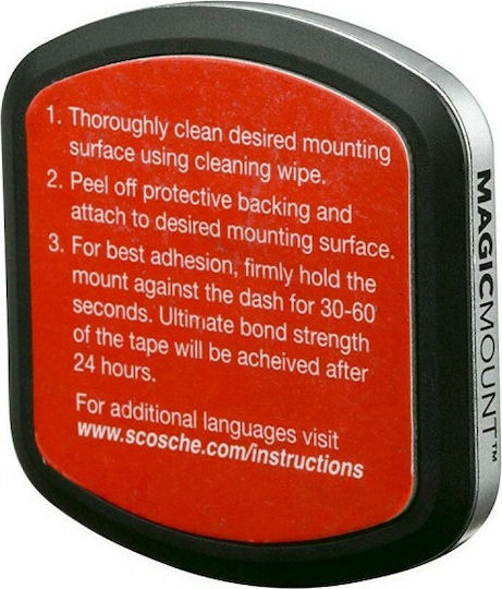 Scosche MagicMount Pro XL Surface Auto Handy- & Tablet-Halterung mit Magnet Silber