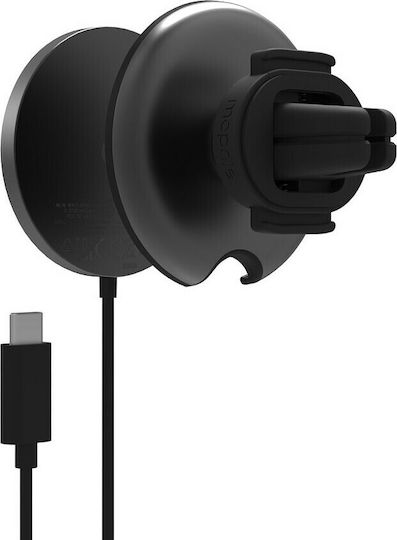 Mophie Snap+ Suport Auto Pentru Telefon Mobil Cu Magnet MagSafe Negru