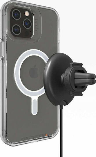 Mophie Snap+ Suport Auto Pentru Telefon Mobil Cu Magnet MagSafe Negru