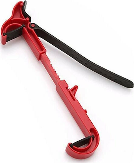 Autoline Βάση Κινητού Αυτοκινήτου Car Wheel Holder Red με Ρυθμιζόμενα Άγκιστρα 14113.2 14113-c-473