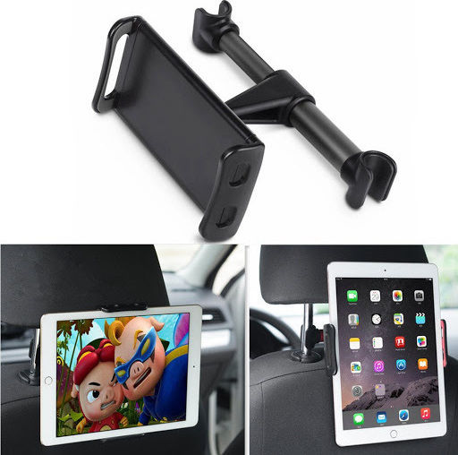 Remax Βάση Κινητού και Tablet Αυτοκινήτου Car HeadRest Mount με Ρυθμιζόμενα Άγκιστρα