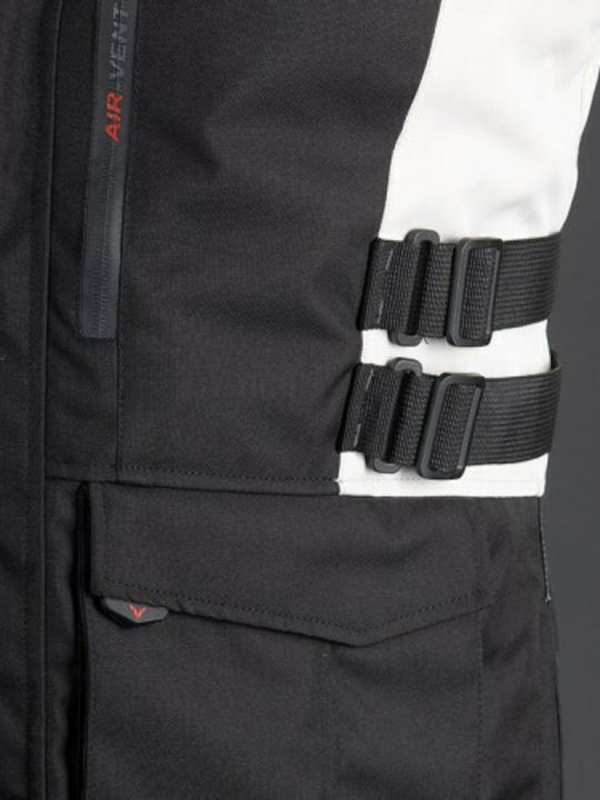 Nordcode Rhyno Men's Motorcycle Jacket 4 Seasons Waterproof Black/Grey