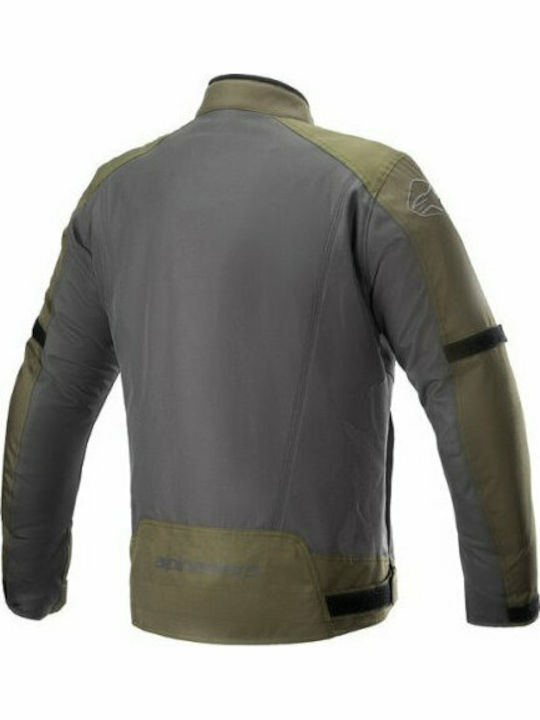 Alpinestars Headlands Drystar Winter Men's Riding Jacket Waterproof Green