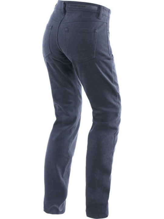 Dainese Casual Regular Tex Bărbați Pantaloni Motocicletă 4 Anotimpuri Albastru