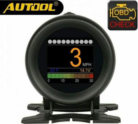 Autool X60 Instrument de diagnosticare auto Digital OBD 2 cu Cablu