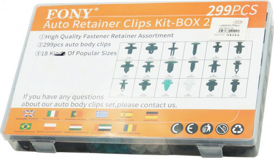 Cleme Plastice Auto 299buc