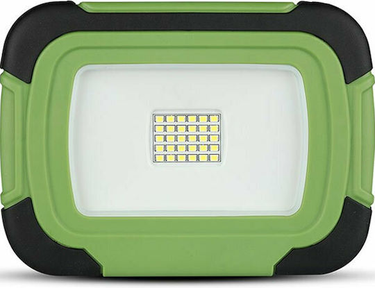 V-TAC Προβολέας Εργασίας Επαναφορτιζόμενος LED IP44 με Φωτεινότητα έως 1400lm