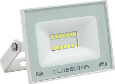 GloboStar Osiris Στεγανός Προβολέας LED 10W Ψυχρό Λευκό 6000K IP66