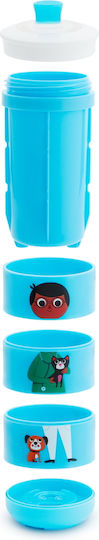 Munchkin Twisty Cup Εκπαιδευτικό Μπιμπερό Πλαστικό Μπλε για 18m+ 266ml