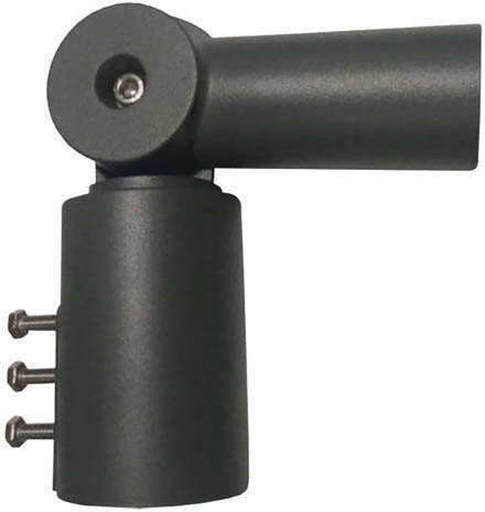 V-TAC Mounting Base for Lighting Fixtures made of Aluminum Arm Black 3624