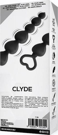 Tardenoche Clyde Πρωκτικές Μπίλιες Μαύρες