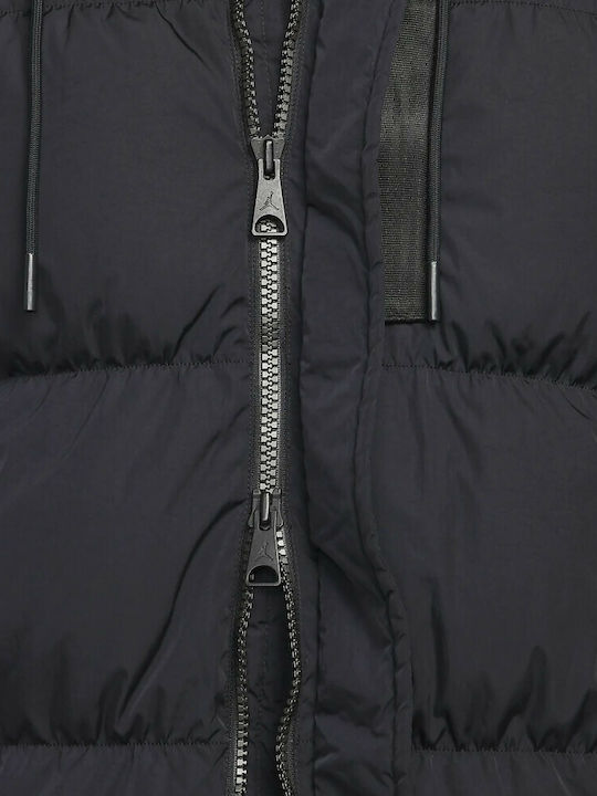 Essentials Winter Jacke Parka Wasserdicht Schwarz
