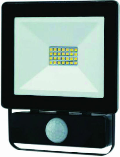 Spot Light Waterproof LED Flood Light 50W Cold White 6000K with Motion Sensor IP65