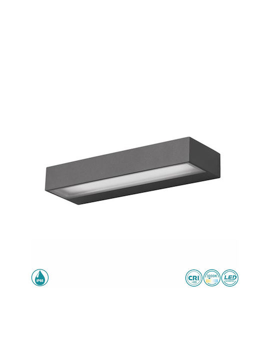SoleLuce Aplica de exterior montată pe perete LED IP65