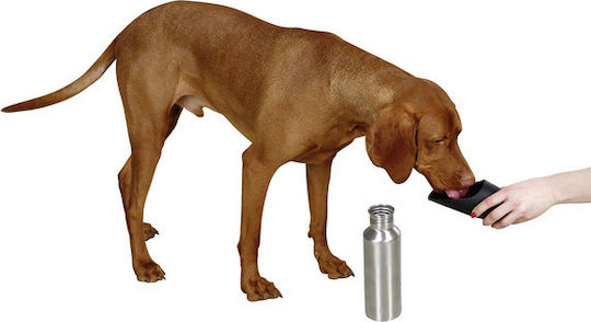 Kerbl Mobile Wather Bowl Stainless Steel Bottle Water for Dog & Cat 750ml in Silver Color