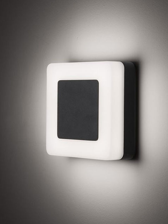 SoleLuce Επιτοίχια Εξωτερική Πλαφονιέρα LED IP65